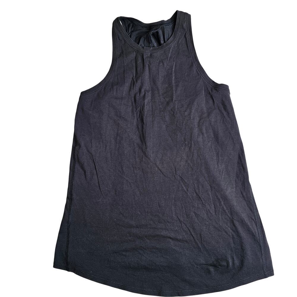 Lululemon All Tied Up Tank (Prima Cotton) Black - Picture 2 of 6